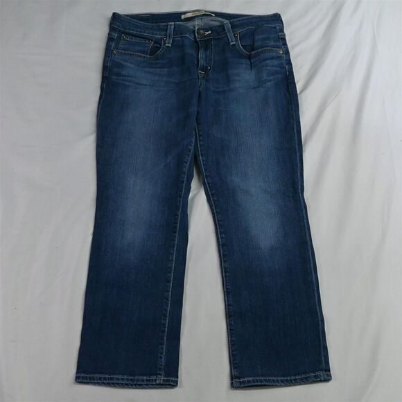 Big Star Denim - Big Star 29 Skinny Crop Dark Wash Stretch Denim Womens‎ Jeans
